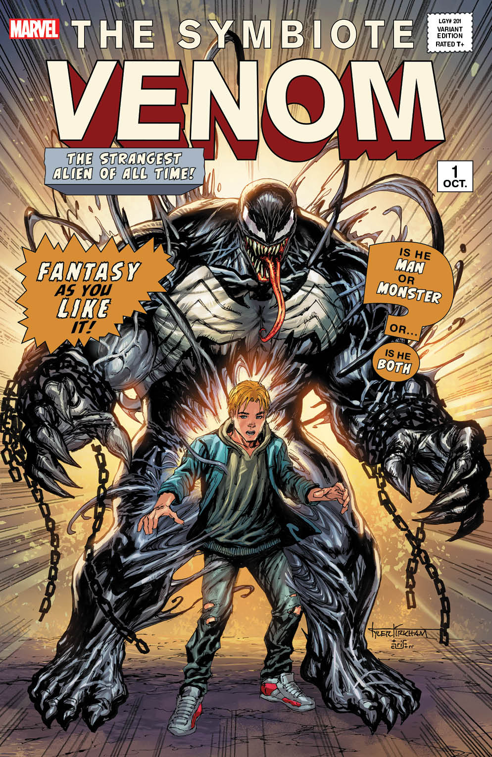 VENOM #1 UNKNOWN COMICS TYLER KIRKHAM EXCLUSIVE CONVENTION VAR (11/10/2021)