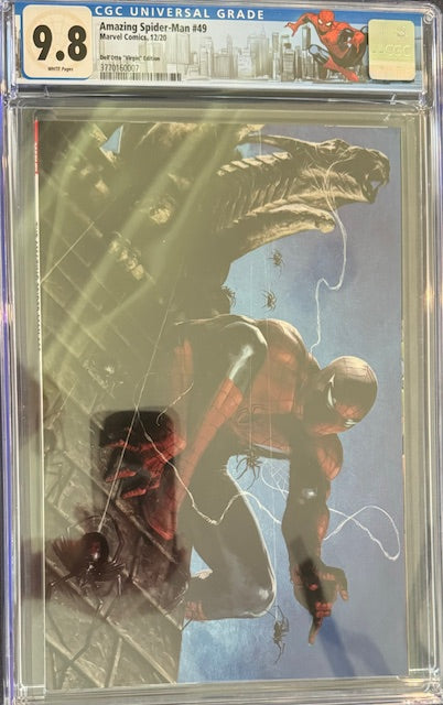 Amazing Spider-Man 49 - Dell Otto Variant CGC 9.8 with Custom Label