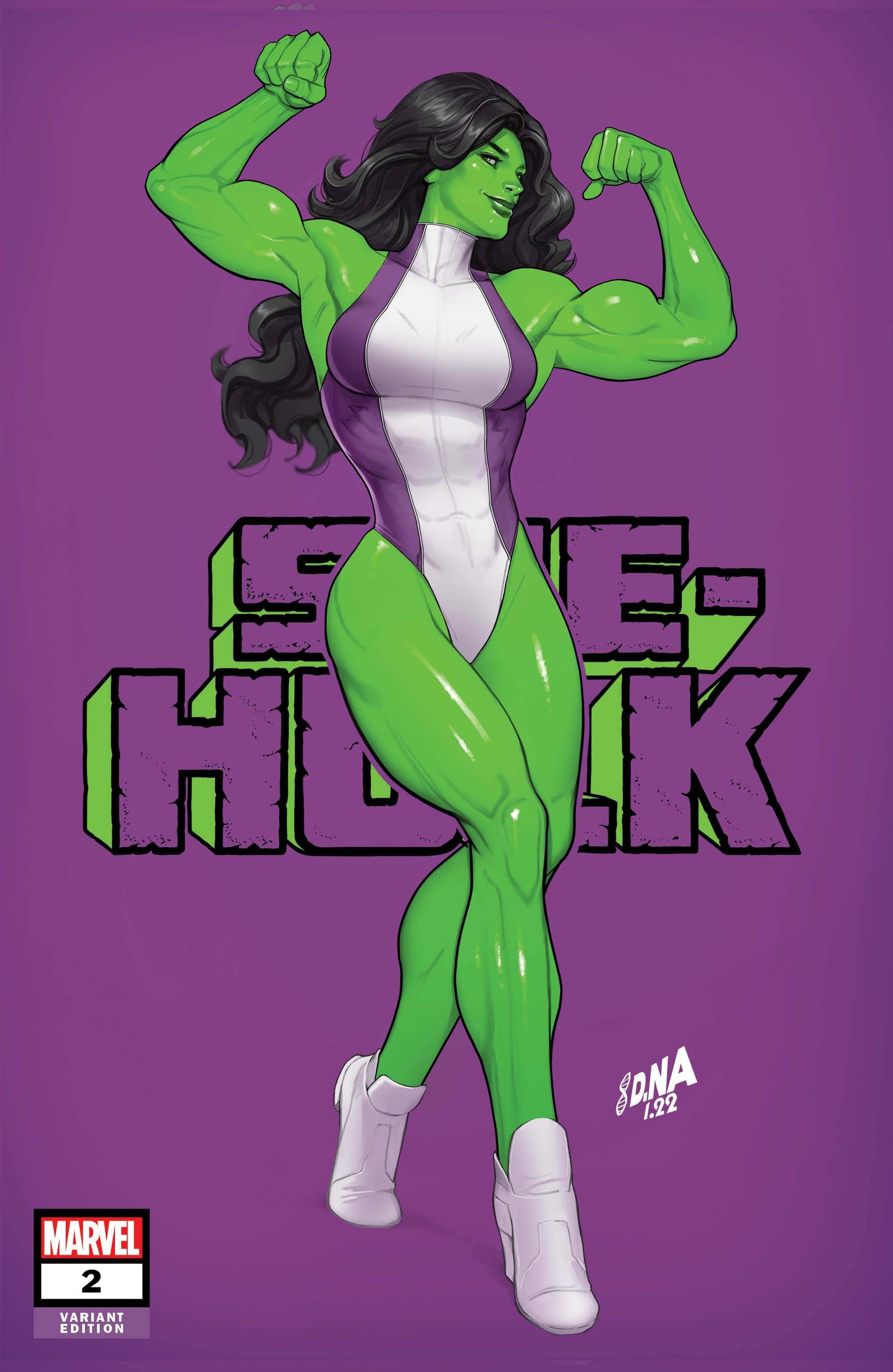 SHE-HULK 2 UNKNOWN COMICS DAVID NAKAYAMA EXCLUSIVE COLOR BLEED VAR (02/23/2022)