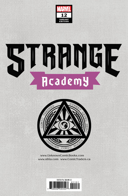 STRANGE ACADEMY #12 UNKNOWN COMICS MIGUEL MERCADO EXCLUSIVE VOGUE VAR (08/25/2021)