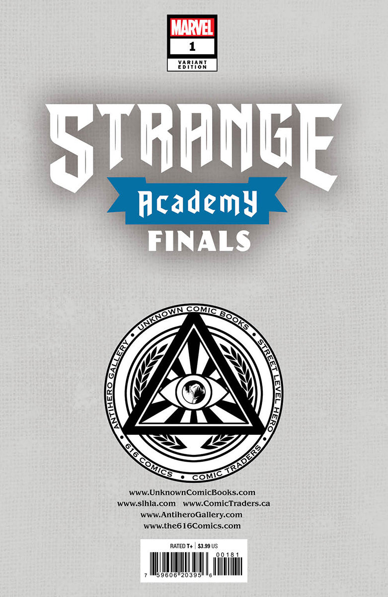 STRANGE ACADEMY: FINALS #1 UNKNOWN COMICS R1C0 EXCLUSIVE VAR (10/26/2022)