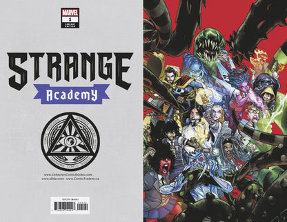 STRANGE ACADEMY #1 UNKNOWN COMIC EXCLUSIVE 4TH PTG VIRGIN VAR (09/30/2020)