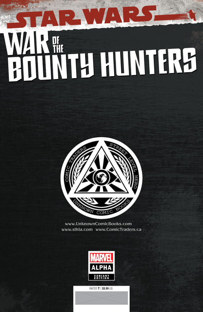 STAR WARS WAR BOUNTY HUNTERS ALPHA #1 UNKNOWN COMICS MICO SUAYAN EXCLUSIVE VAR (05/05/2021)