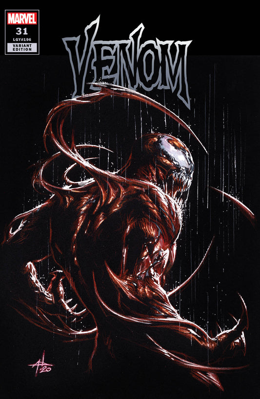 VENOM #31 UNKNOWN COMICS GABRIELE DELL'OTTO EXCLUSIVE CARNAGE VAR KIB (12/09/2020)