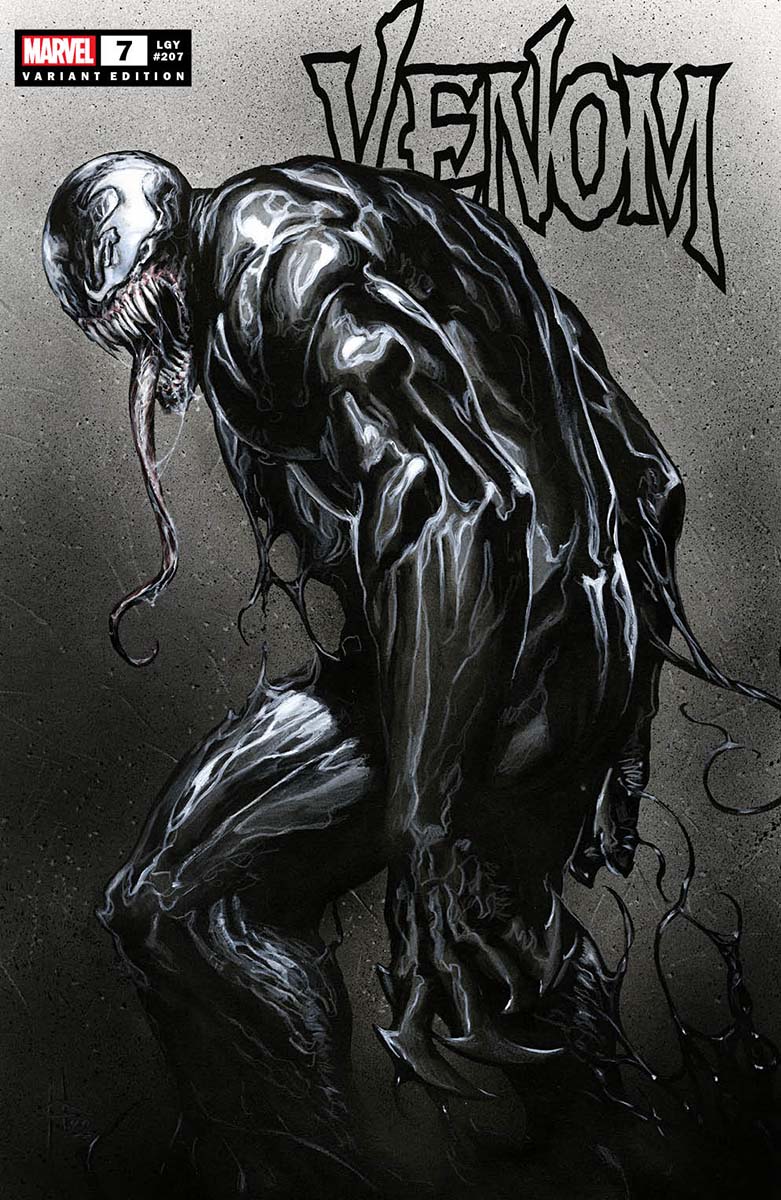 VENOM 7 UNKNOWN COMICS GABRIELE DELL'OTTO EXCLUSIVE VAR (04/13/2022)