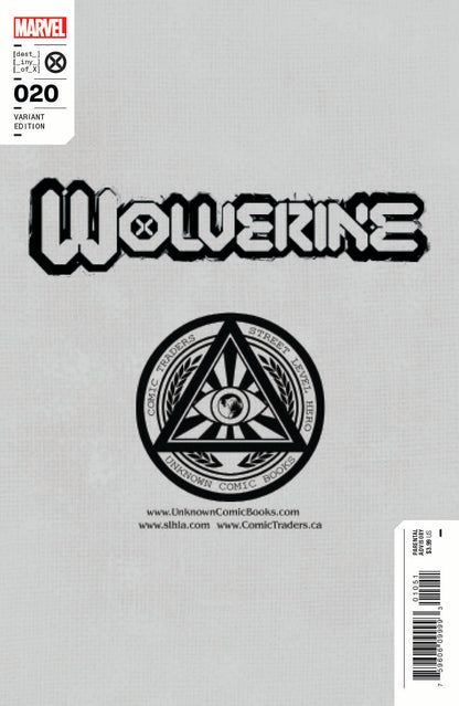 WOLVERINE 20 UNKNOWN COMICS ALAN QUAH EXCLUSIVE VIRGIN VAR (04/20/2022)