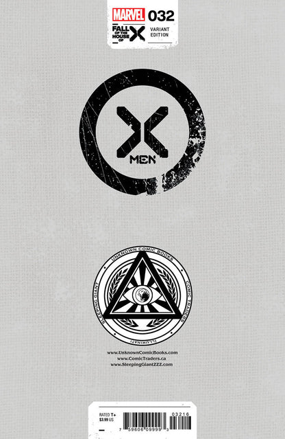 X-MEN 32 UNKNOWN COMICS DAVID NAKAYAMA EXCLUSIVE VIRGIN VAR  [FHX] [03/06/2024]