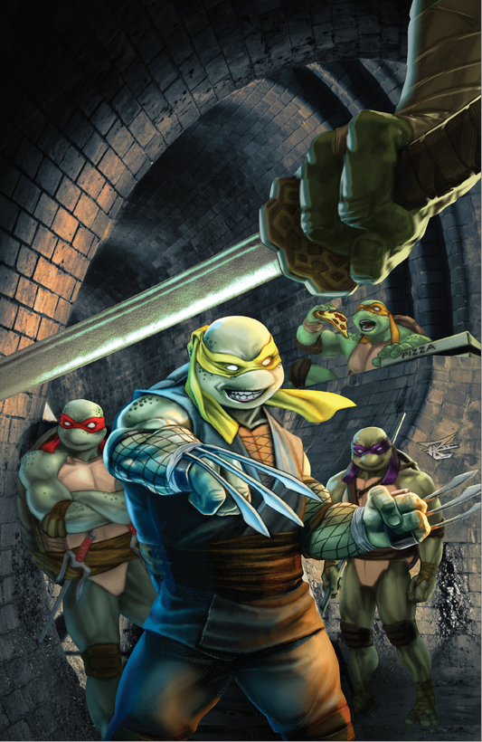 TMNT JENNIKA II #1 (OF 6) UNKNOWN COMICS RON LEARY EXCLUSIVE VIRGIN VAR (11/04/2020)