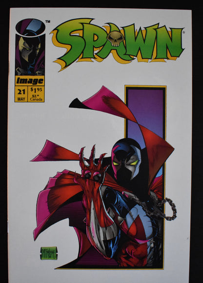 Spawn 21 - Low Distribution - Double Back Comics and Collectibles