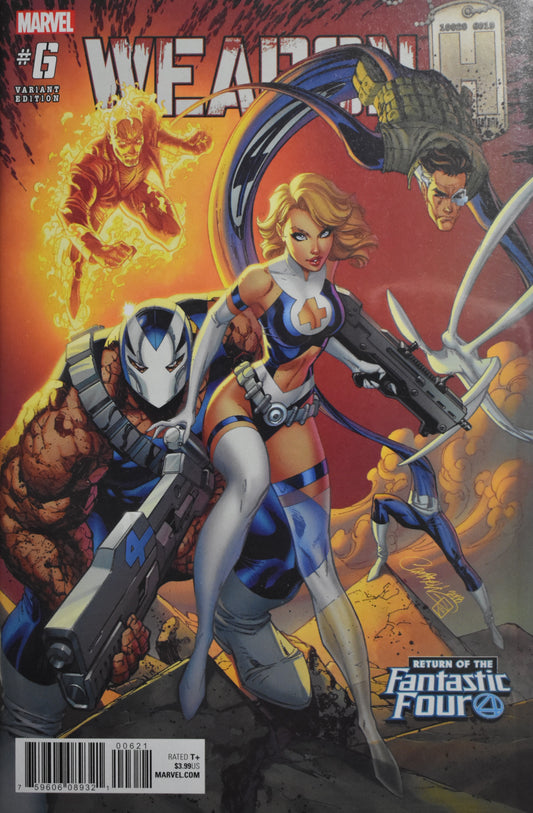 Weapon H Issue # 6- J. Scott Campbell Variant - Double Back Comics and Collectibles
