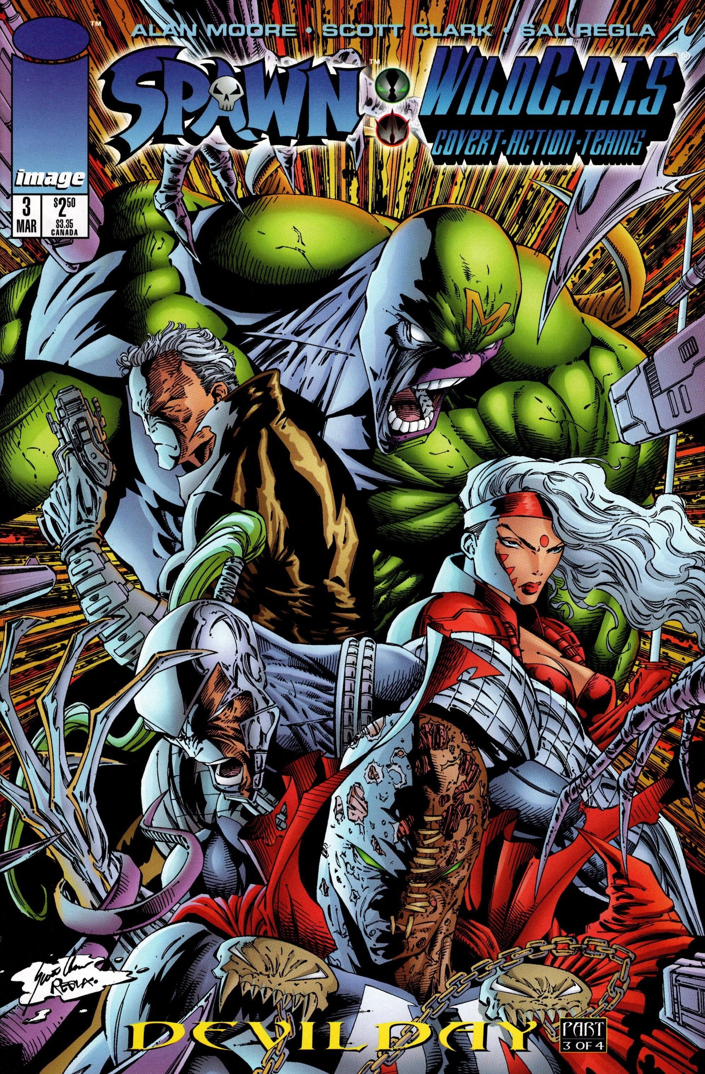 Spawn WildC.A.T.S - 3 - Double Back Comics and Collectibles