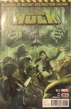 Totally Awesome Hulk 22 -Signed by Greg Pak - Double Back Comics and Collectibles