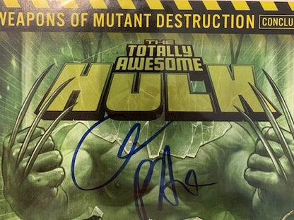 Totally Awesome Hulk 22 -Signed by Greg Pak - Double Back Comics and Collectibles